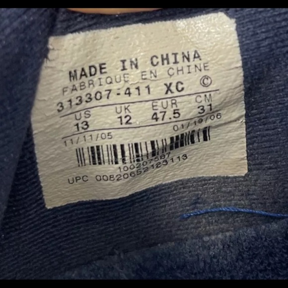 RARE Nike Air Vandal Parque Flushing Park Queens New York NY Sz 13 Shoes Blue - Picture 14 of 15